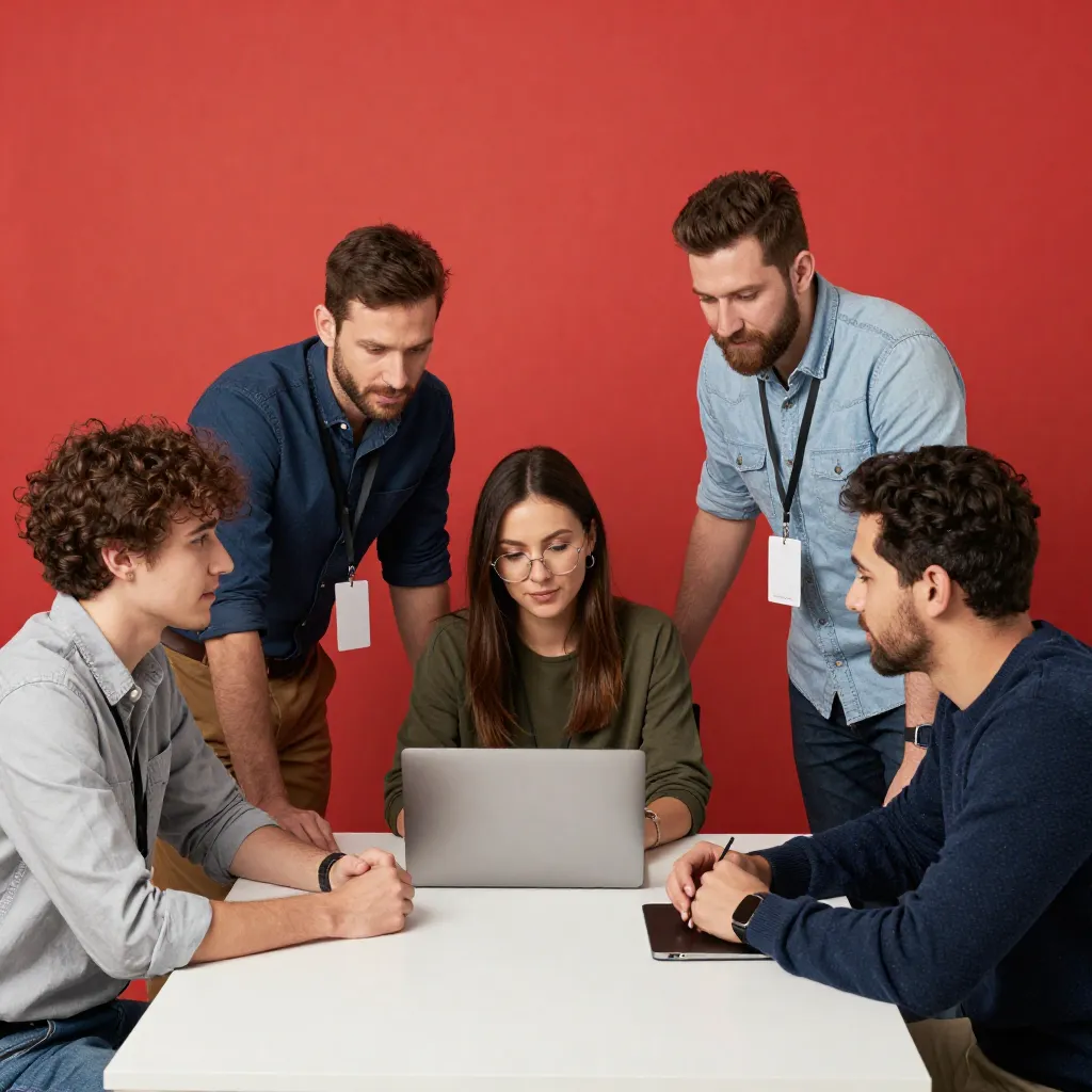 Team working together